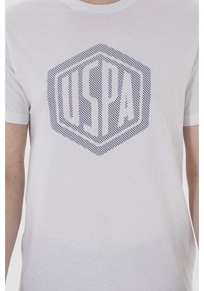 U.S. Polo Assn. Erkek Regular Fit Bisiklet Yaka Beyaz Tişört 50300382-VR013 U.S. Polo Assn. Erkek Regular Fit Bisiklet Yaka Beyaz Tişört 50300382-VR013