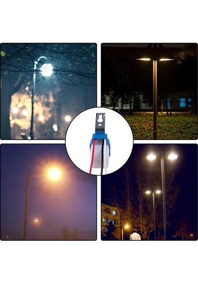 12v Fotosel Otomatik Işık Sensörü - Gece Sensörü
