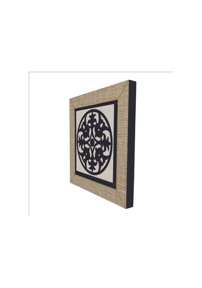 Barok Desen Baskılı Mdf Magnet 7x7 51