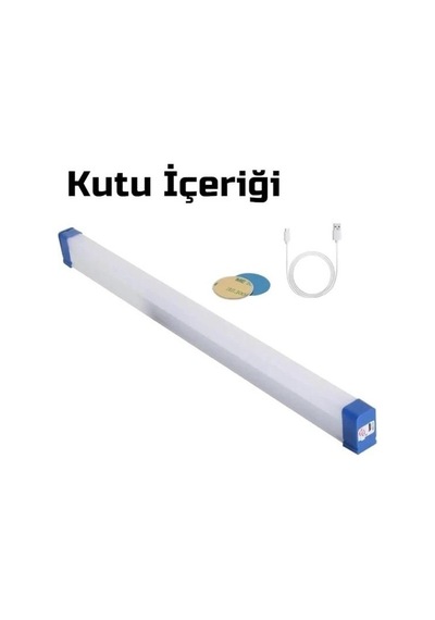 Usb Şarzlı Acil Durum Ve Aydınlatma Led Florasan Çok Renkli