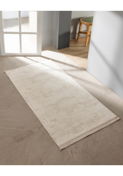 Madame Coco Eze Halı - Ekru - 80x150 Cm 8684427051412 Ekru