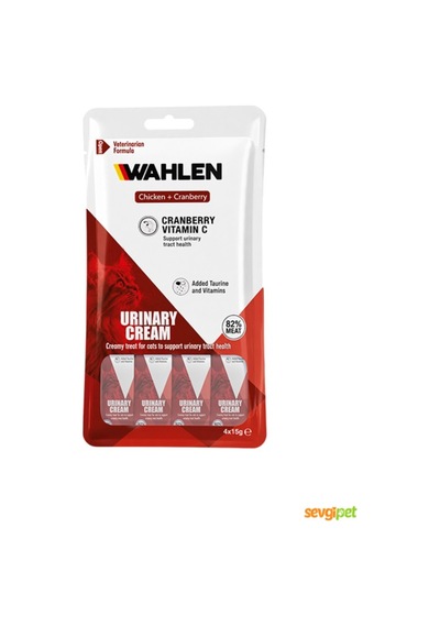 Wahlen Urinary Sağlığı İçerikli Krema Kedi Ödülü 4x15 Gr