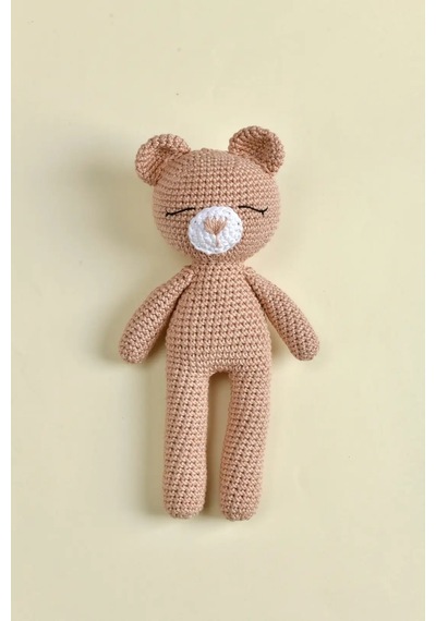 E&f Store Amigurumi Oyuncak - Krem Ayıcık
