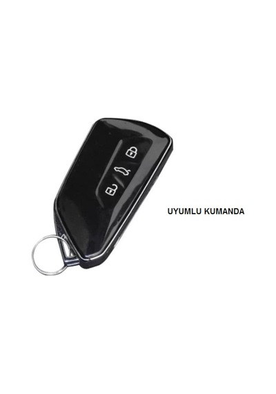 Volkswagen Golf 8 - Caddy 2021-2025 Silikon Anahtar Kabı Kılıfı (493492032)