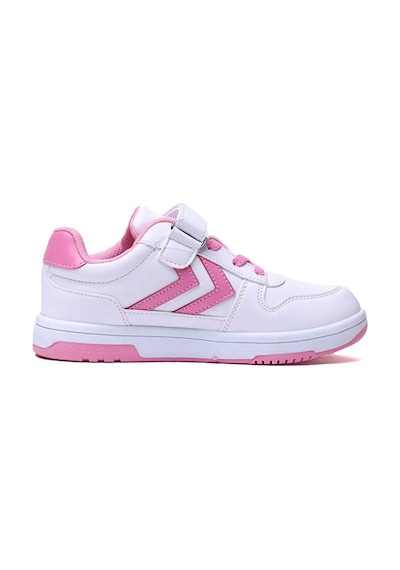 Hummel Oil Mono Çocuk Beyaz - Pembe Sneaker Çok Renkli