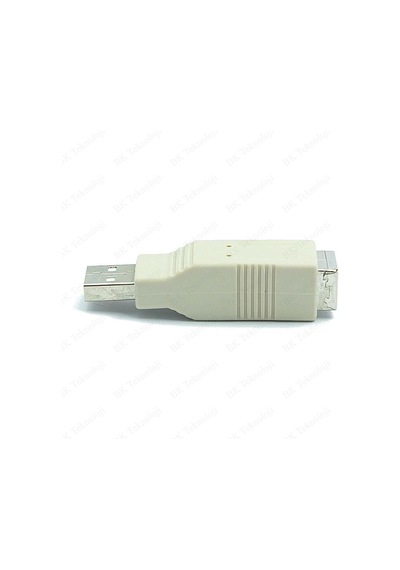 USB 2.0 A Erkek to USB-B Dişi Dönüştürücü Adaptör