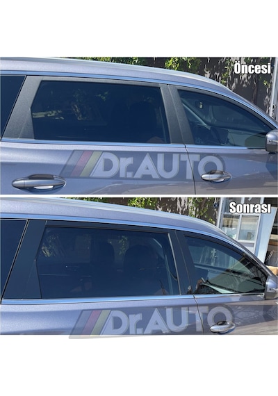 Chery Tiggo 8 Pro Piano Black Direk Ve Cam Çerçevesi Sutünları 12 Parça