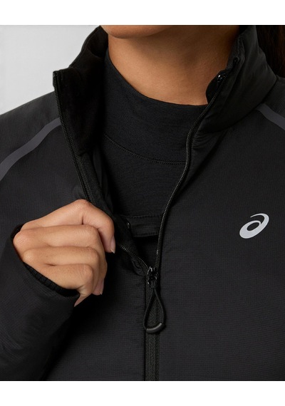 Asics Road Wınter Run Jacket Kadın Siyah Ceket 2012d480-001
