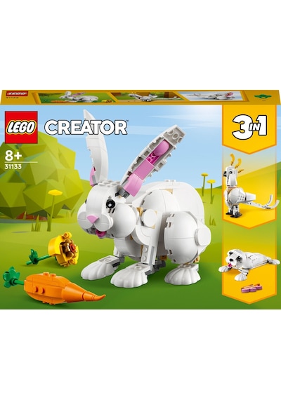 LEGO® Creator 31133 3’ü 1 Arada Beyaz Tavşan 258 Parça