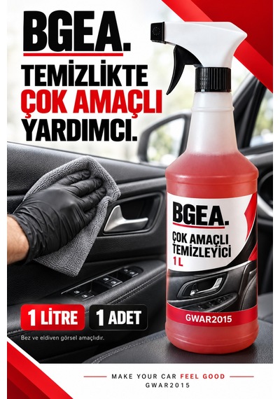 Bgea Çok Amaçlı Temizleyici Sprey 1 Litre Kontrollü Köpük