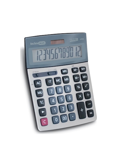 Mas 6902 Masaüstü 12 Hane Hesap Makinesi