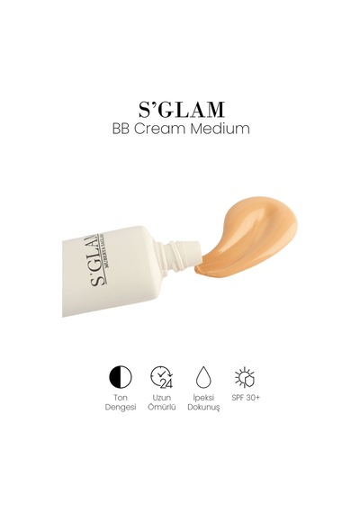 S'glam Bb Krem Spf 30 Medıum 50ml Medium