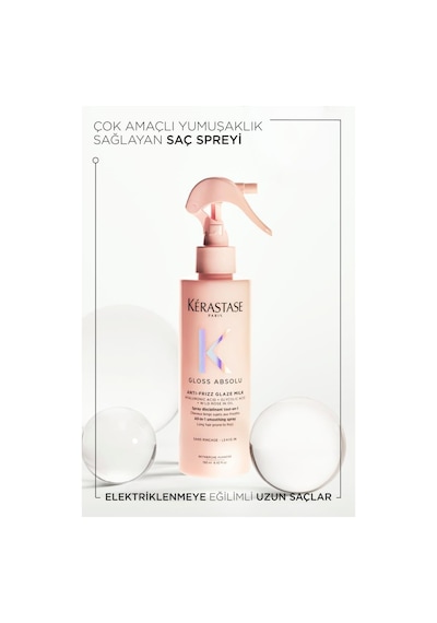 Kerastase Gloss Absolu frizz Glaze Milk 190 ML