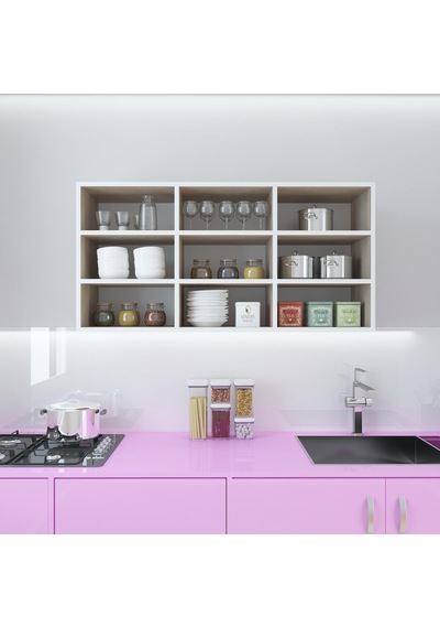 Kenzlife hazır mutfak hortus22 crd 060*120*22 banyo dolabı raflı kapaksız arkalıklı
