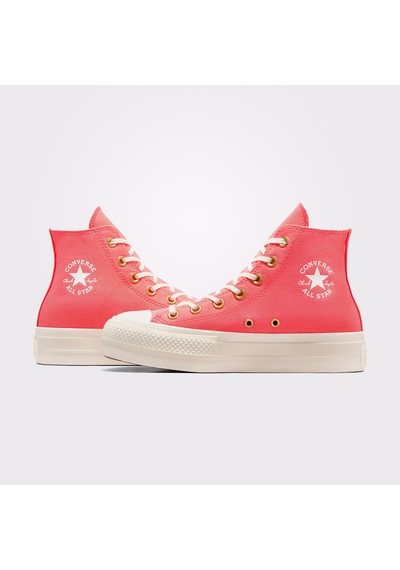 Converse Chuck Taylor All Star Lift Unisex Pembe Platform Sneaker