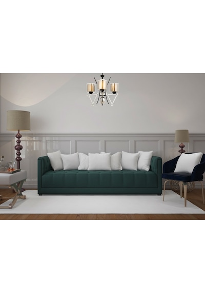 Avonnı Av-60289-3K Krom Kaplama Modern Avize E14 Metal Cam 50Cm