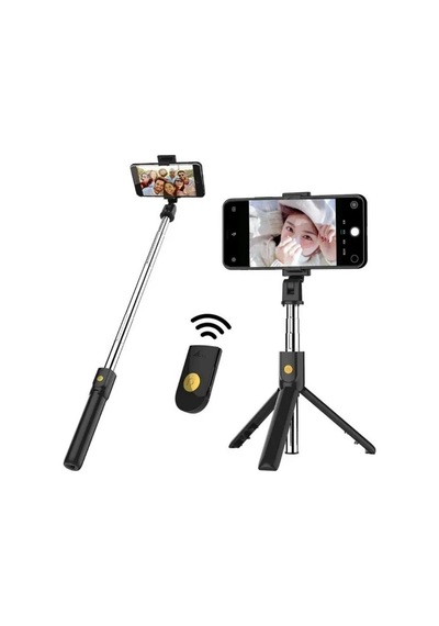 Vos Versa Q07 Bluetooth Kumandalı Selfie Çubuğu Tripod Vve1106-541