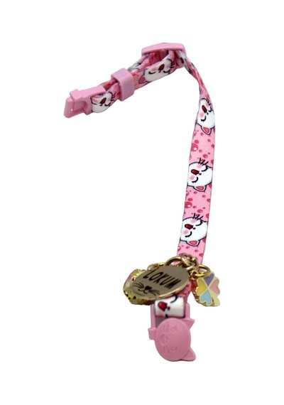 Caramelos Güvenlik Kilitli Kedi Tasması, Isimli Kedi Tasması, Kedi Isimlik, Kedi Künyesi, Safety Click Desen 7-stand Diğer