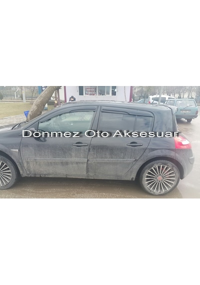 Renault Megane 2 Mügen Cam Rüzgarlığı Hb 2004-2010 Arası 4 Lü N11.34194