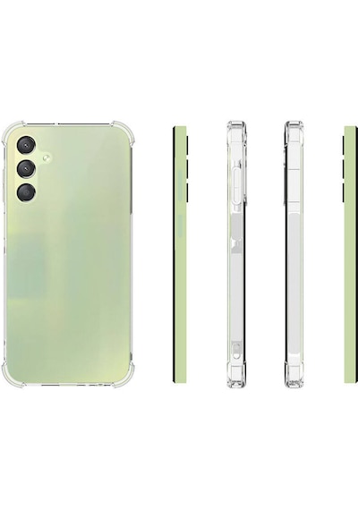 Ardemix Galaxy Uyumlu A15 Kılıf Nitro Anti Shock Silikon - Renksiz Renksiz