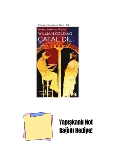 Çatal Dil + Yapışkanlı Not Kağıdı