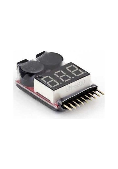 Makermarketim-1-8S Lipo Seviye Ölçer Ve Alarm Modülü