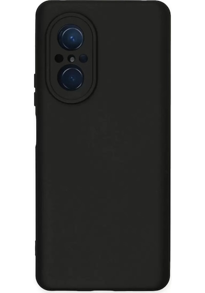Newface Huawei Nova 9 Se Kılıf Nano İçi Kadife Silikon - Siyah