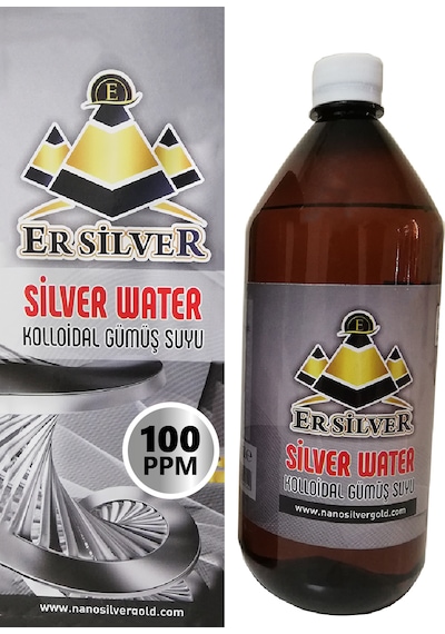 Er Silver Kolloidal Gümüş Suyu 100 Ppm