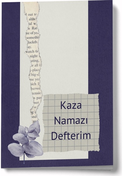 1 Yıllık Kaza Namazı Defterim - Mor Çok Renkli