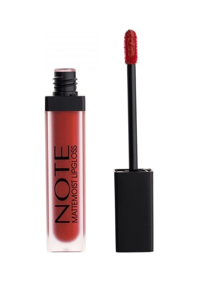 Cosmetics Mattemoist Lipgloss 407 Notisme Yarı Mat Saten Bitişli Likit Ruj, Kırmızı Belirtilmemiş