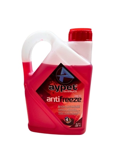 Aypet -56 C Konsantre Antifriz Kırmızı 3 Lt.