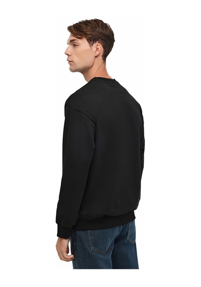 Lumberjack 5w Mb Sn75 C Neck 5pr Erkek Sweatshirt 102024369 Siyah