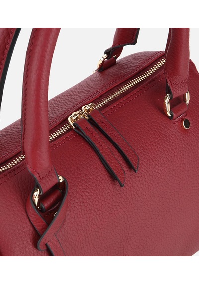 Hotiç Kadın Deri Bordo Fermuarlı Omuz Çantası 03cah316720a780 03cah316720a780 Bordo