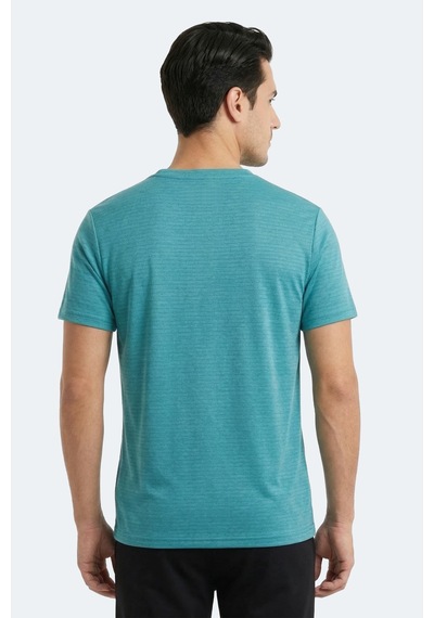 Slazenger Kofona Erkek Turkuaz Tişört