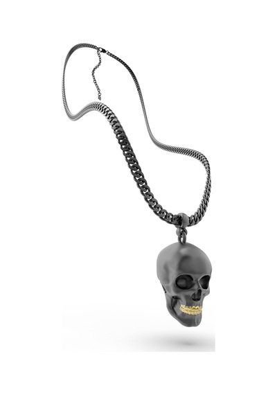 Metalmorphose Skull Kolye Siyah