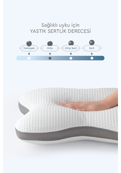 Yataş Bedding Visco Rina Boyun Destekli Yastık