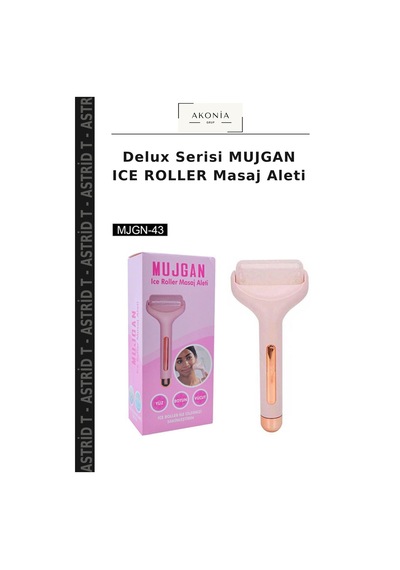 Delux Serisi Mujgan Ice Roller Masaj Aleti Çok Renkli