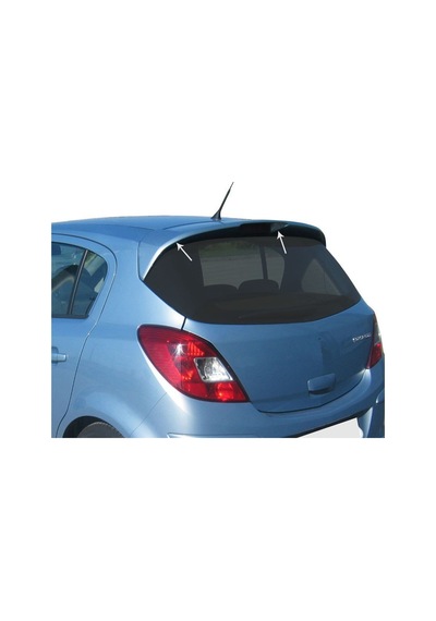 Opel Corsa D Spoiler Camüstü Gt (5 Kapı Md) Fiber 2007 ve Sonrası