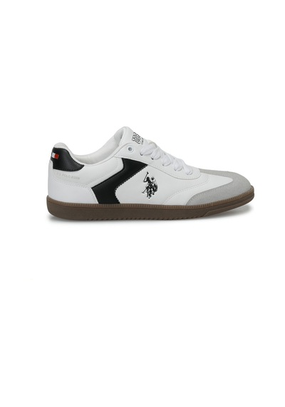 U.S. Polo Assn. U.s. Polo Assn. Sore Pu Beyaz Kadın Sneaker 000000000102695885 Beyaz-sıyah