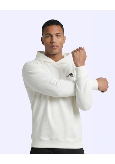 Kappa Talie Hodie Erkek Beyaz Comfort Hoodie