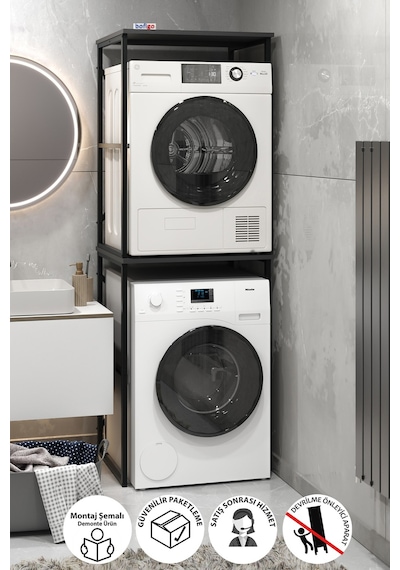 Çamaşır Makinesi Dolabı Kurutma Makinesi Dolabı Metal Banyo Dolabı Seda Antrasit Antrasit Çamaşır Makinesi Dolabı Kurutma Makinesi Dolabı Metal Banyo Dolabı Seda Antrasit Antrasit