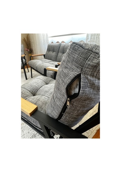 Gökçe,balkon, Bahçe,teras,cafe - Salon - Metal Kanepe Koltuk Takımı Çay Seti 2+1+1 Gökçe,balkon, Bahçe,teras,cafe - Salon - Metal Kanepe Koltuk Takımı Çay Seti 2+1+1