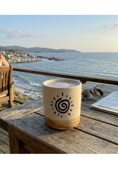 Sun Spiral Kupa Çok Renkli