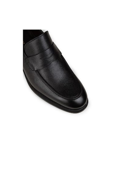 Deery Erkek Hakiki Deri Siyah Klasik Loafer Ayakkabı - 01995msyhc03 Siyah
