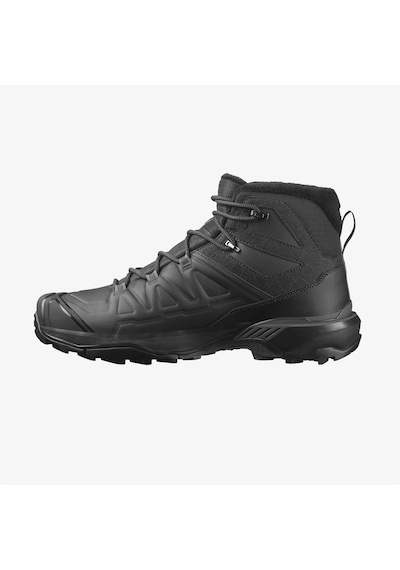 Salomon X Ultra Snowpilot Waterproof Erkek Siyah Bot Düz L47585600 Siyah