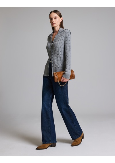 Pierre Cardin Antrasit Regular Fit Triko Hırka 50331513-vr006