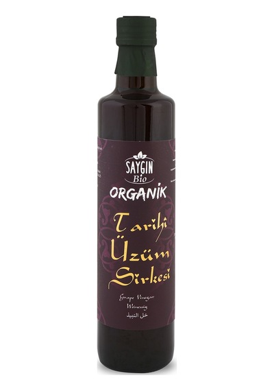 Saygın Organik Üzüm Sirkesi 500 ML