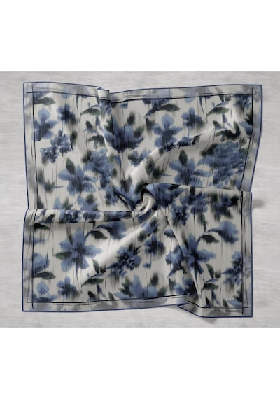 Silk Home Twill İpek Eşarp 11502-06 Su Yeşil