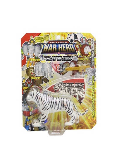 Mega Oyuncak Transformer Set Kral Kaplan - 8 Adet Tarı