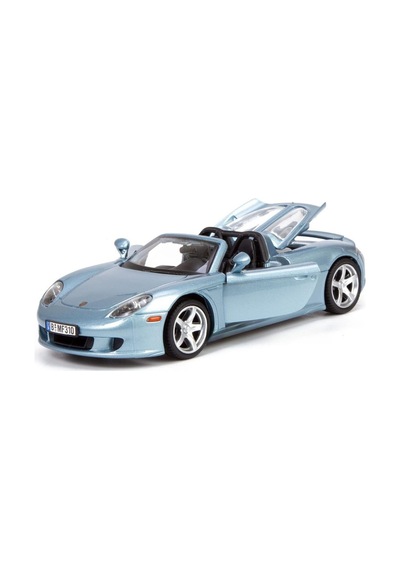 1:24 Porsche Carrera Gt Açılabilir Kapılı Metal Diecast Model Araba Çok Renkli